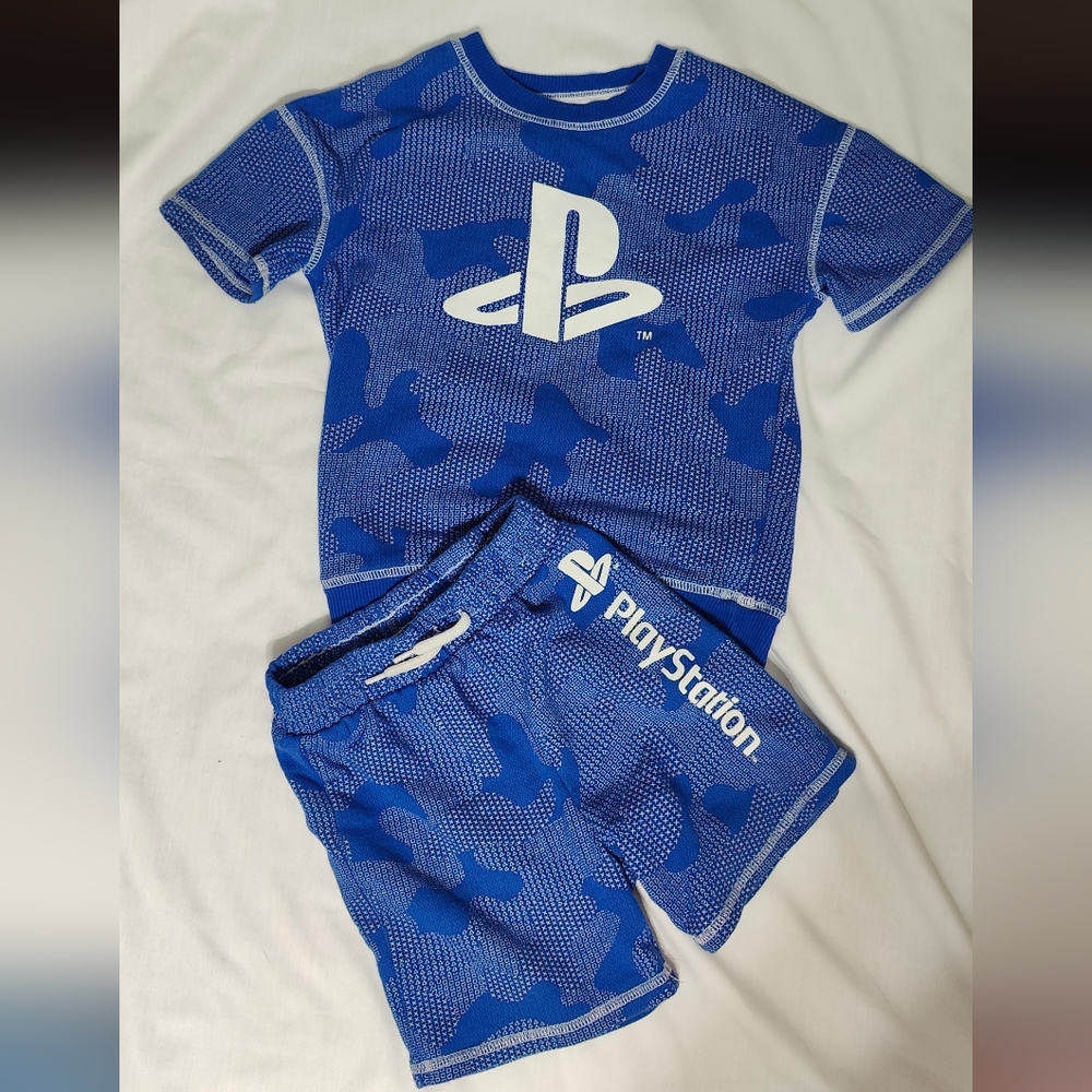 Boy's Playstation Shirt & Short Set - Size 5T